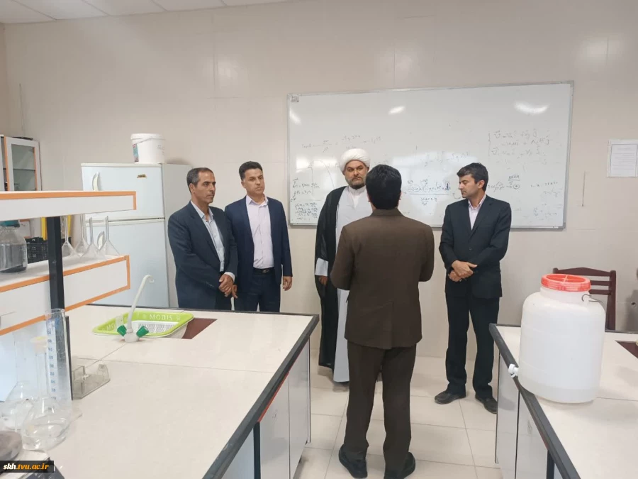 بازدید دکترعلیرضا جهانگیر سرپرست دانشگاه ملی مهارت واحد استانی خراسان جنوبی از دانشکده کشاورزی سرایان 14