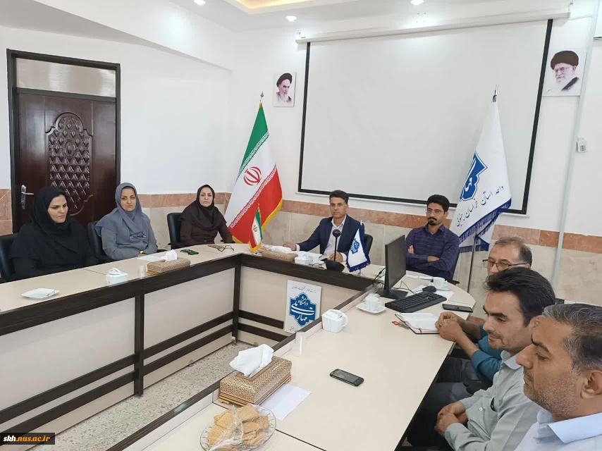 در راستای هم افزایی آموزشی:	
نشست حوزه معاونت، پژوهش و فناوری آموزشکده پسران بیرجند واحد استانی استان خراسان جنوبی با دکتر علیرضا جهانگیری سرپرست  دانشگاه ملی مهارت استان برگزار شد. 3