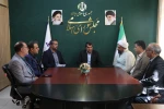 دیدار ریاستدانشگاه ملی مهارت واحد استانی خراسان جنوبی به همراه جمعی از همکاران  آموزشکده های پسران و دختران بیرجند با نماینده مردم بیرجند، خوسف ودرمیان در مجلس شورای اسلامی 6