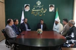 دیدار ریاستدانشگاه ملی مهارت واحد استانی خراسان جنوبی به همراه جمعی از همکاران  آموزشکده های پسران و دختران بیرجند با نماینده مردم بیرجند، خوسف ودرمیان در مجلس شورای اسلامی 7
