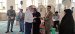 به مناسبت گرامی‌داشت هفته دفاع مقدس، مراسم قرائت زیارت عاشورا، روایتگری آن دوران طلایی و تجلیل از پیشکسوتان ایثارگر و جانبازان سرافزار 4