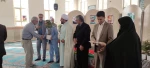 به مناسبت گرامی‌داشت هفته دفاع مقدس، مراسم قرائت زیارت عاشورا، روایتگری آن دوران طلایی و تجلیل از پیشکسوتان ایثارگر و جانبازان سرافزار 5