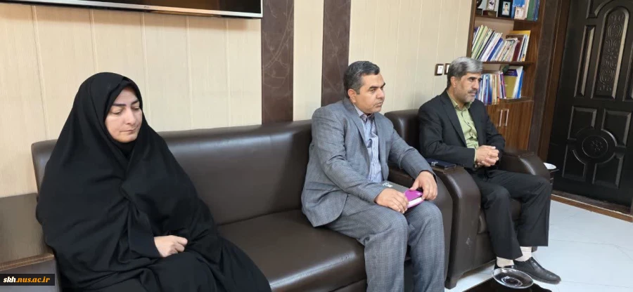 دیدار رئیس دانشگاه ملی مهارت واحد استانی خراسان جنوبی و هیأت همراه با فرماندار قائنات  2