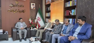 دیدار رئیس دانشگاه ملی مهارت واحد استانی خراسان جنوبی و هیأت همراه با فرماندار قائنات  3