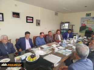 نشست صمیمی ریاست دانشگاه ملی مهارت واحد استانی خراسان جنوبی دکتر علیرضا جهانگیر به اتفاق همکاران استانی با حامیان خیرین آموزشکده قاین 3