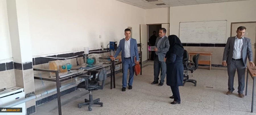 بازدید دکتر علیرضا جهانگیر ریاست دانشگاه ملی مهارت واحد استانی خراسان جنوبی از آموزشکده دختران نهبندان 2