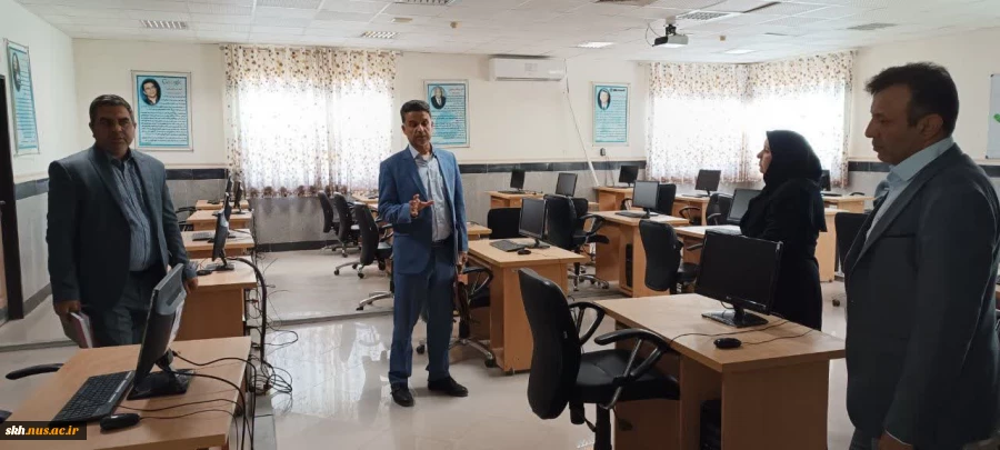 بازدید دکتر علیرضا جهانگیر ریاست دانشگاه ملی مهارت واحد استانی خراسان جنوبی از آموزشکده دختران نهبندان 4