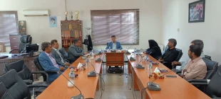 بازدید دکتر علیرضا جهانگیر ریاست دانشگاه ملی مهارت واحد استانی خراسان جنوبی از آموزشکده دختران نهبندان 7