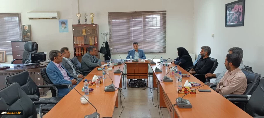 بازدید دکتر علیرضا جهانگیر ریاست دانشگاه ملی مهارت واحد استانی خراسان جنوبی از آموزشکده دختران نهبندان 7
