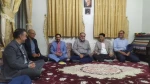 بمناسبت هفته دفاع مقدس نشست صمیمی  ریاست دانشگاه ملی مهارت واحد استانی خراسان جنوبی همراه معاونین و مدیران ستاد استان و روحانی دانشگاه  حضور در منزل آقای محمدرضا مالکی جانباز و رزمنده جنگ تحمیلی دوره دفاع مقدس  4