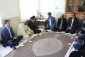 نشست صمیمی ریاست دانشگاه ملی مهارت واحد استانی خراسان جنوبی به همراه معاونین و مدیران ستاد استان و آموزشکده دختران بیرجند با نماینده محترم ولی فقیه در استان خراسان جنوبی وامام جمعه بیرجند