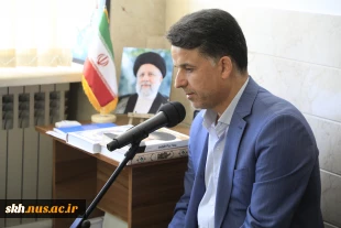 نشست صمیمی  ریاست دانشگاه ملی مهارت واحد استانی خراسان جنوبی به همراه معاونین و مدیران ستاد استان و آموزشکده دختران بیرجند با نماینده محترم ولی فقیه در استان خراسان جنوبی وامام جمعه بیرجند  3