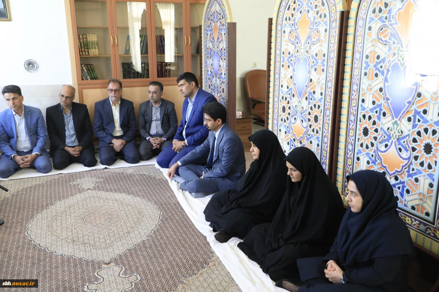 نشست صمیمی  ریاست دانشگاه ملی مهارت واحد استانی خراسان جنوبی به همراه معاونین و مدیران ستاد استان و آموزشکده دختران بیرجند با نماینده محترم ولی فقیه در استان خراسان جنوبی وامام جمعه بیرجند  9
