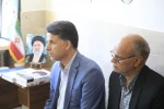 نشست صمیمی  ریاست دانشگاه ملی مهارت واحد استانی خراسان جنوبی به همراه معاونین و مدیران ستاد استان و آموزشکده دختران بیرجند با نماینده محترم ولی فقیه در استان خراسان جنوبی وامام جمعه بیرجند  12