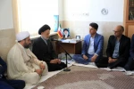 نشست صمیمی  ریاست دانشگاه ملی مهارت واحد استانی خراسان جنوبی به همراه معاونین و مدیران ستاد استان و آموزشکده دختران بیرجند با نماینده محترم ولی فقیه در استان خراسان جنوبی وامام جمعه بیرجند  18