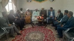 دیدار  ریاست دانشگاه ملی مهارت واحد استانی خراسان جنوبی مسئول محترم دفتر نهاد رهبری و جمعی از مسئولین ستاد استان با  امام جمعه محترم شهرستان فردوس 2