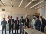 بازدید ریاست دانشگاه ملی مهارت واحد استانی خراسان جنوبی و حاج آقای مسعودی مسئول محترم دفتر نهاد نمایندگی مقام معظم رهبری در دانشگاه ملی مهارت استان معاون محترم آموزشی و پژوهشی استان ،مدیر محترم حراست استان ازفضاها و کار گاه ها و نشست صمیمی با همکاران آموز