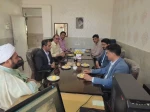 بازدید ریاست دانشگاه ملی مهارت واحد استانی خراسان جنوبی و حاج آقای مسعودی مسئول محترم دفتر نهاد نمایندگی مقام معظم رهبری در دانشگاه ملی مهارت استان معاون محترم آموزشی و پژوهشی استان ،مدیر محترم حراست استان ازفضاها و کار گاه ها و نشست صمیمی با همکاران آموز