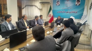 بازدید ریاست دانشگاه ملی مهارت واحد استانی خراسان جنوبی و حاج آقای مسعودی مسئول محترم دفتر نهاد نمایندگی مقام معظم رهبری در دانشگاه ملی مهارت استان معاون محترم آموزشی و پژوهشی استان ،مدیر محترم حراست استان ازفضاها و کار گاه ها و نشست صمیمی با همکاران آموز