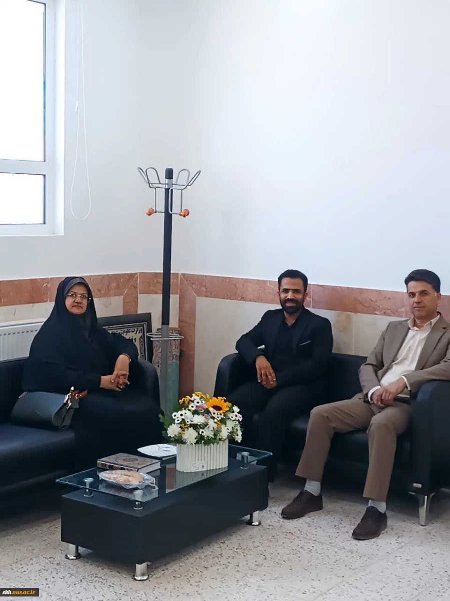 نشست صمیمی  ریاست دانشگاه ملی مهارت واحد استانی خراسان جنوبی با مسئول آموزش های آزاد دانشگاه پیام نور استان خراسان جنوبی و رئیس دانشگاه پیام نور اسدیه  2