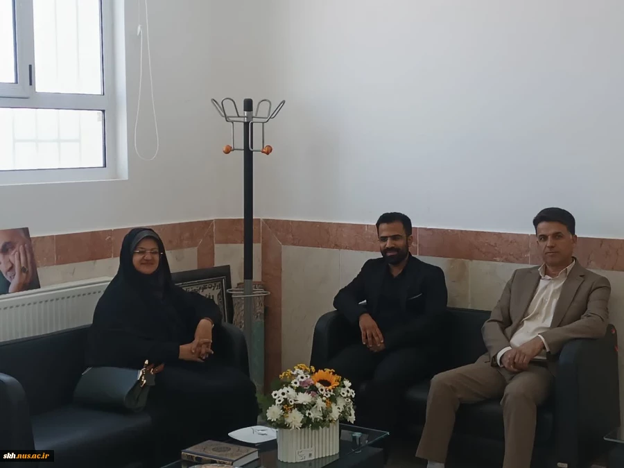 نشست صمیمی  ریاست دانشگاه ملی مهارت واحد استانی خراسان جنوبی با مسئول آموزش های آزاد دانشگاه پیام نور استان خراسان جنوبی و رئیس دانشگاه پیام نور اسدیه  3