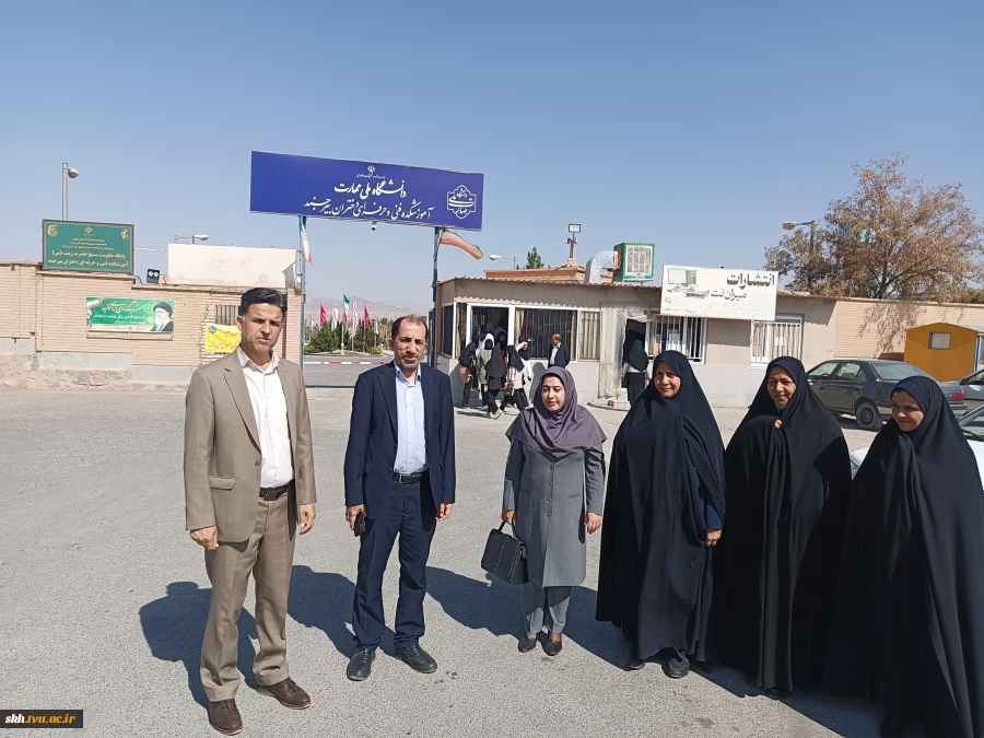 بازدید جناب آقای دکتر منصوری، مدیر کل محترم نظارت و ارزیابی دانشگاه ملی مهارت،از آموزشکده دختران بیرجند 2