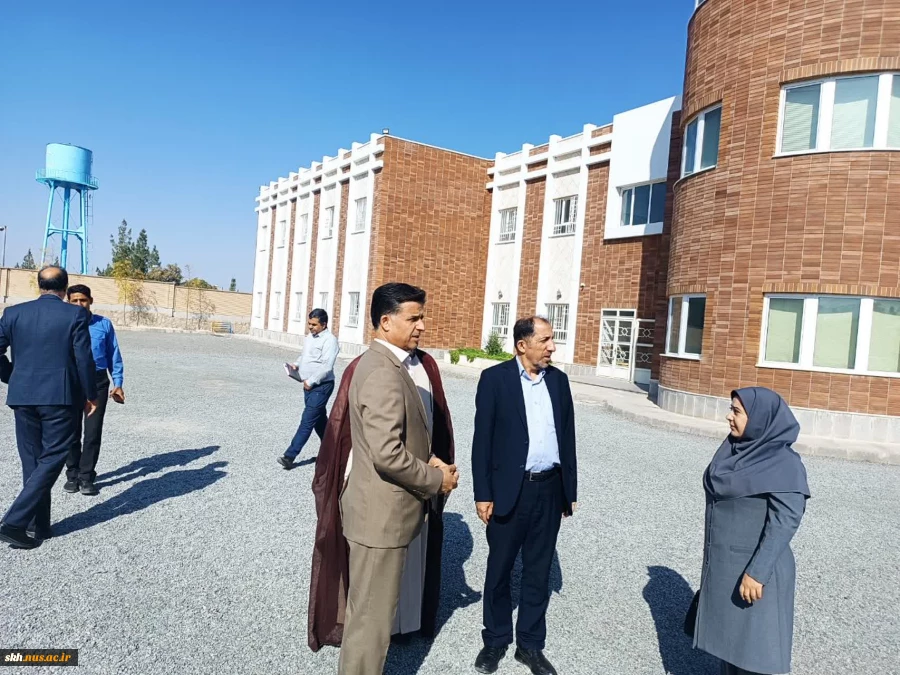 بازدید جناب آقای دکتر منصوری نسب رئیس محترم نظارت،ارزیابی و تضمین کیفیت دانشگاه ملی مهارت از آموزشکده پسران بیرجند 2