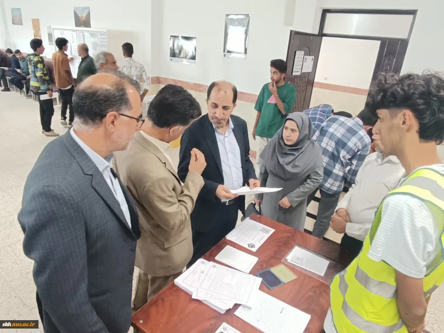 بازدید جناب آقای دکتر منصوری نسب رئیس محترم نظارت،ارزیابی و تضمین کیفیت دانشگاه ملی مهارت از آموزشکده پسران بیرجند 9