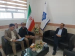 بازدید جناب آقای دکتر منصوری نسب رئیس محترم نظارت،ارزیابی و تضمین کیفیت دانشگاه ملی مهارت از آموزشکده پسران بیرجند 12