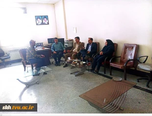 بازدید رئیس نظارت و ارزیابی و تضمین کیفیت و مشاور ریاست دانشگاه ملی مهارت از دانشکده کشاورزی سرایان 3