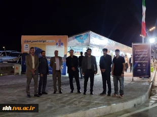 بازدید دکتر علیرضا جهانگیر ریاست دانشگاه ملی مهارت واحد استانی خراسان جنوبی از نمایشگاه بین‌المللی بیرجند  5