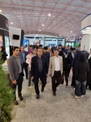 بازدید دکتر علیرضا جهانگیر ریاست دانشگاه ملی مهارت واحد استانی خراسان جنوبی از نمایشگاه بین‌المللی بیرجند  10