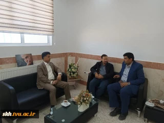 نشست صمیمی دکتر خالدی مدیرکل محترم دفتر برنامه و بودجه دانشگاه ملی مهارت