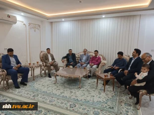 نشست صمیمی دکتر علیرضا جهانگیر ریاست دانشگاه ملی مهارت واحد استان خراسان جنوبی  بمناسبت روز پرستار  2