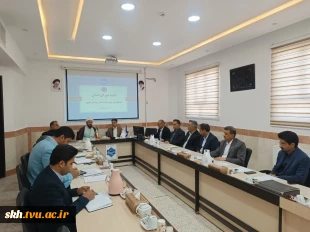 جلسه شورای استانی رؤسا ،معاونین و مدیران ستاد استان دانشگاه ملی مهارت استان خراسان جنوبی  2