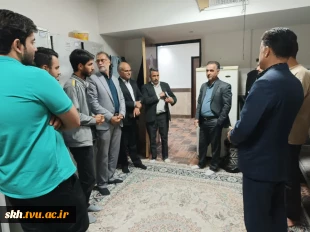 بازدید سرزده ریاست دانشگاه ملی مهارت واحد استان خراسان جنوبی و هیأت همراه از خوابگاه موقت آموزشکده پسران بیرجند  2
