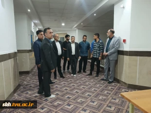بازدید سرزده ریاست دانشگاه ملی مهارت واحد استان خراسان جنوبی و هیأت همراه از خوابگاه موقت آموزشکده پسران بیرجند  4