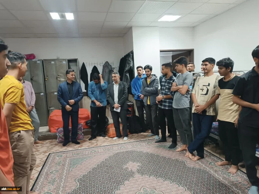 بازدید سرزده ریاست دانشگاه ملی مهارت واحد استان خراسان جنوبی و هیأت همراه از خوابگاه موقت آموزشکده پسران بیرجند  5