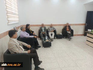 نشست صمیمی پیشکسوتان بزرگوار با دکترعلیرضا جهانگیر رئیس دانشگاه ملی مهارت واحد استان خراسان جنوبی   3