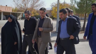 بازدید نماینده مردم شهرستان های بیرجند،خوسف و درمیان  در مجلس شورای اسلامی از دانشگاه ملی مهارت استان خراسان جنوبی 2