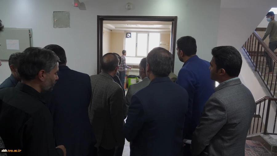 بازدید نماینده مردم شهرستان های بیرجند،خوسف و درمیان  در مجلس شورای اسلامی از دانشگاه ملی مهارت استان خراسان جنوبی 12