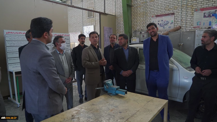 بازدید نماینده مردم شهرستان های بیرجند،خوسف و درمیان  در مجلس شورای اسلامی از دانشگاه ملی مهارت استان خراسان جنوبی 18