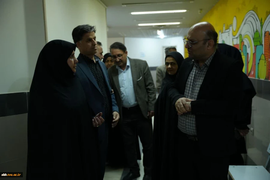 بازدید دکتر شمامی، مدیرکل امور دانشجویان دانشگاه ملی مهارت  6