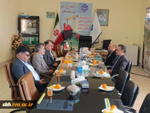 بازدید مدیرکل امور دانشجویی دانشگاه ملی مهارت از آموزشکده قاین 2