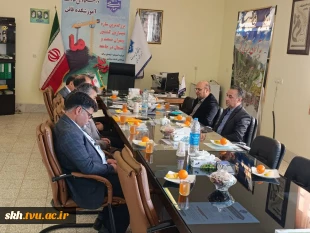 بازدید مدیرکل امور دانشجویی دانشگاه ملی مهارت از آموزشکده قاین 3