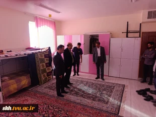 بازدید مدیرکل امور دانشجویی دانشگاه ملی مهارت از آموزشکده قاین 4