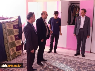 بازدید مدیرکل امور دانشجویی دانشگاه ملی مهارت از آموزشکده قاین 5