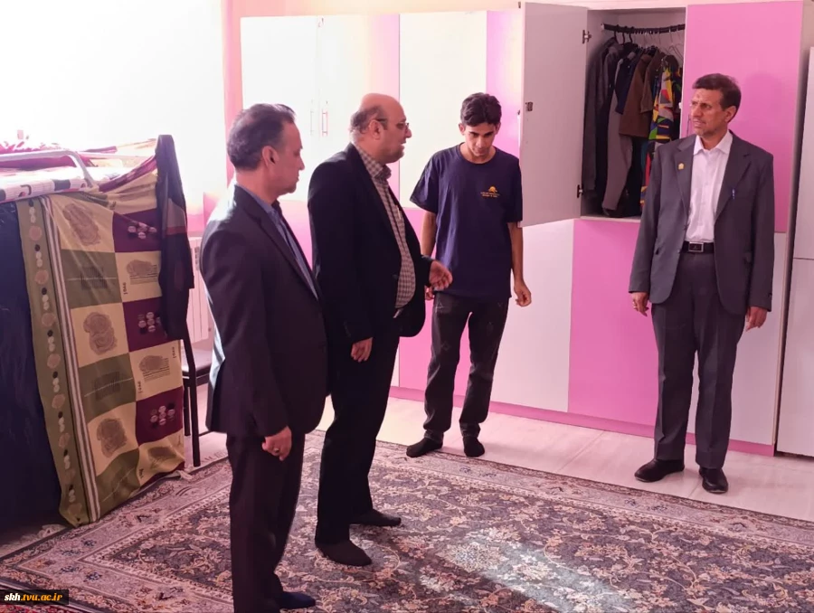 بازدید مدیرکل امور دانشجویی دانشگاه ملی مهارت از آموزشکده قاین 5