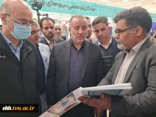 افتتاحیه نمایشگاه هفته پژوهش و فناوری خراسان‌جنوبی ۱۴۰۴  12