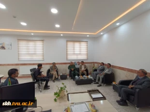 بازدید فرماندهی سپاه انصارالرضا (ع) استان خراسان جنوبی  بمناسبت روز دانشجو 16آذر از دانشگاه ملی مهارت استان خراسان جنوبی  2